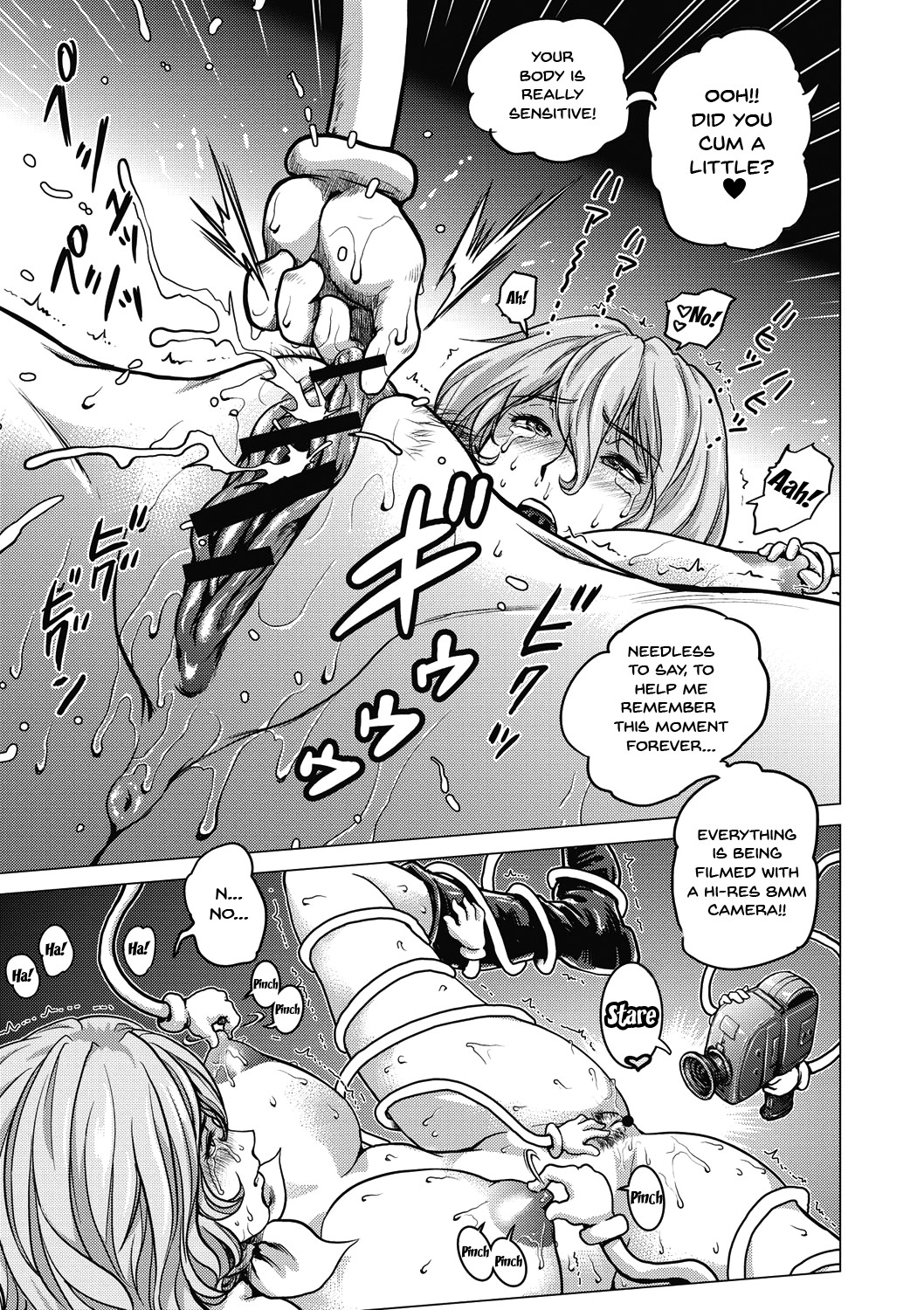 Hentai Manga Comic-Informal Heroine Gangbang-Read-108